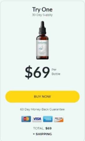 ZenCortex supplement price per bottle with special offer and discount for bottle