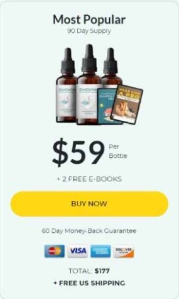 ZenCortex hearing support supplement pricing options for 3 bottle bundles with savings and bonuses